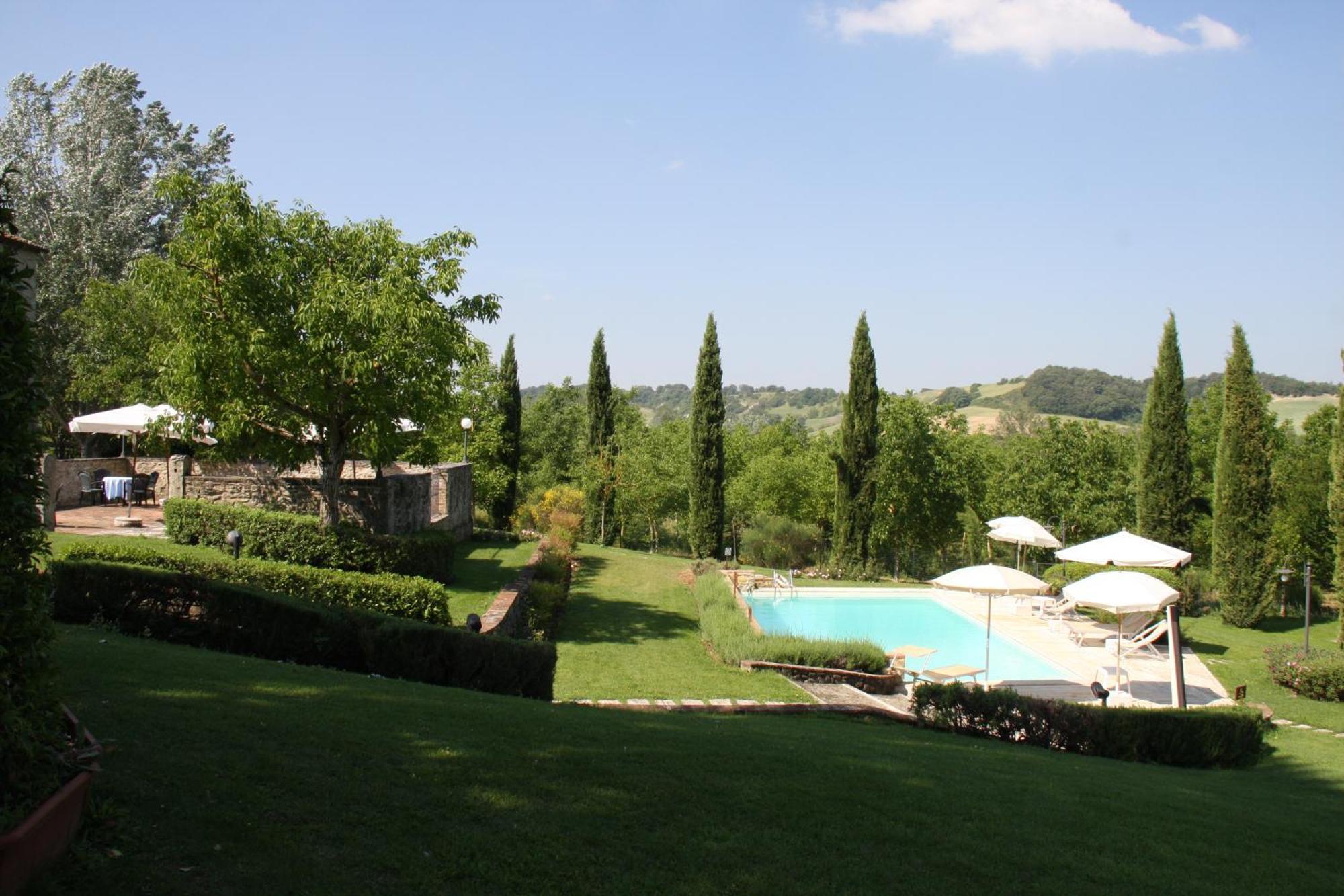 Podere La Chiusella B&B Раполано-Терме Экстерьер фото