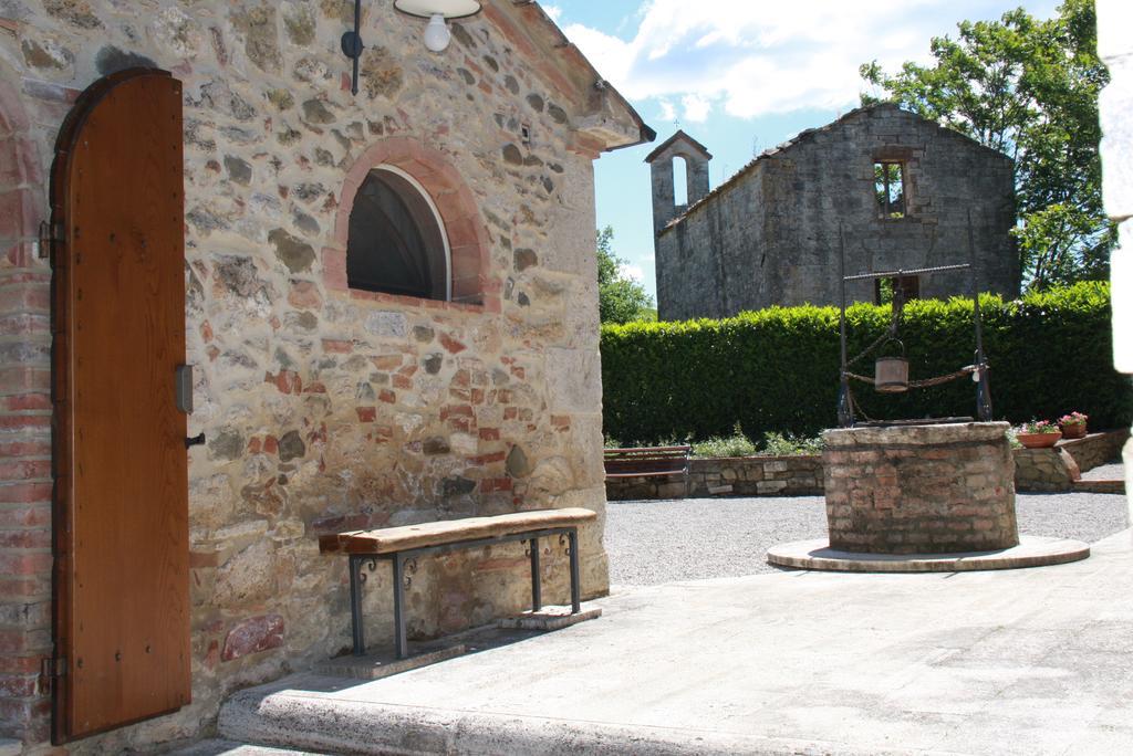 Podere La Chiusella B&B Раполано-Терме Экстерьер фото